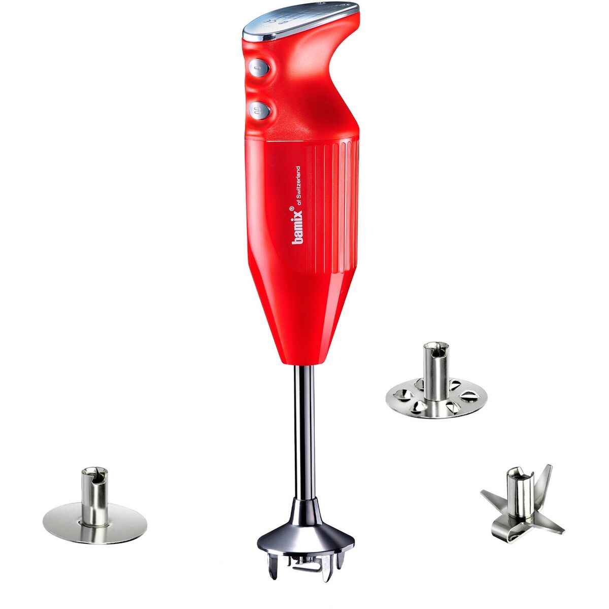 Prime stavmikser 250 watt, rød
