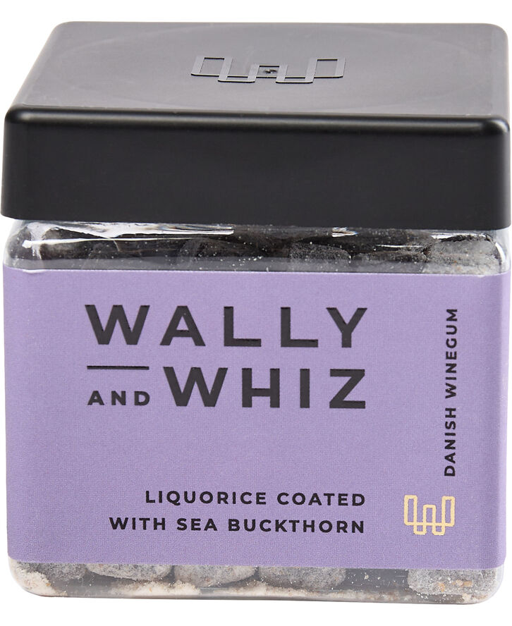 Wally and Whiz Lakrids med Havtorn - small cube 140 gr No color & lilla