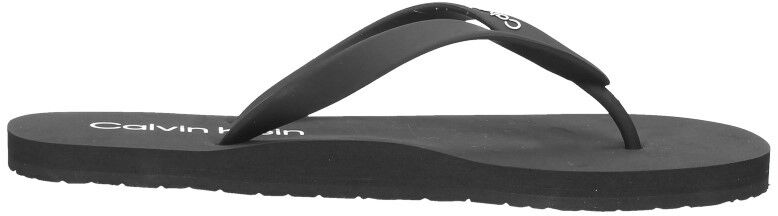 Calvin Klein Flip Flop Rubber zwart