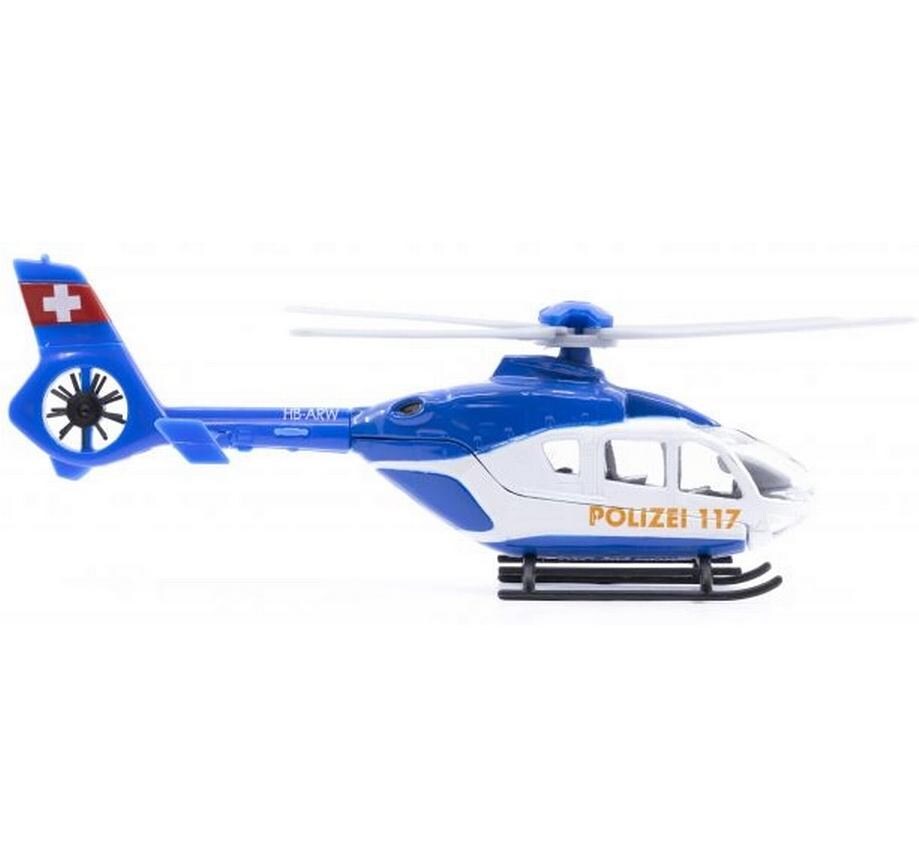 Toy EC-135 Polizei Helikopter 1:72Mini Polizei Helikopter ca. 13 cm