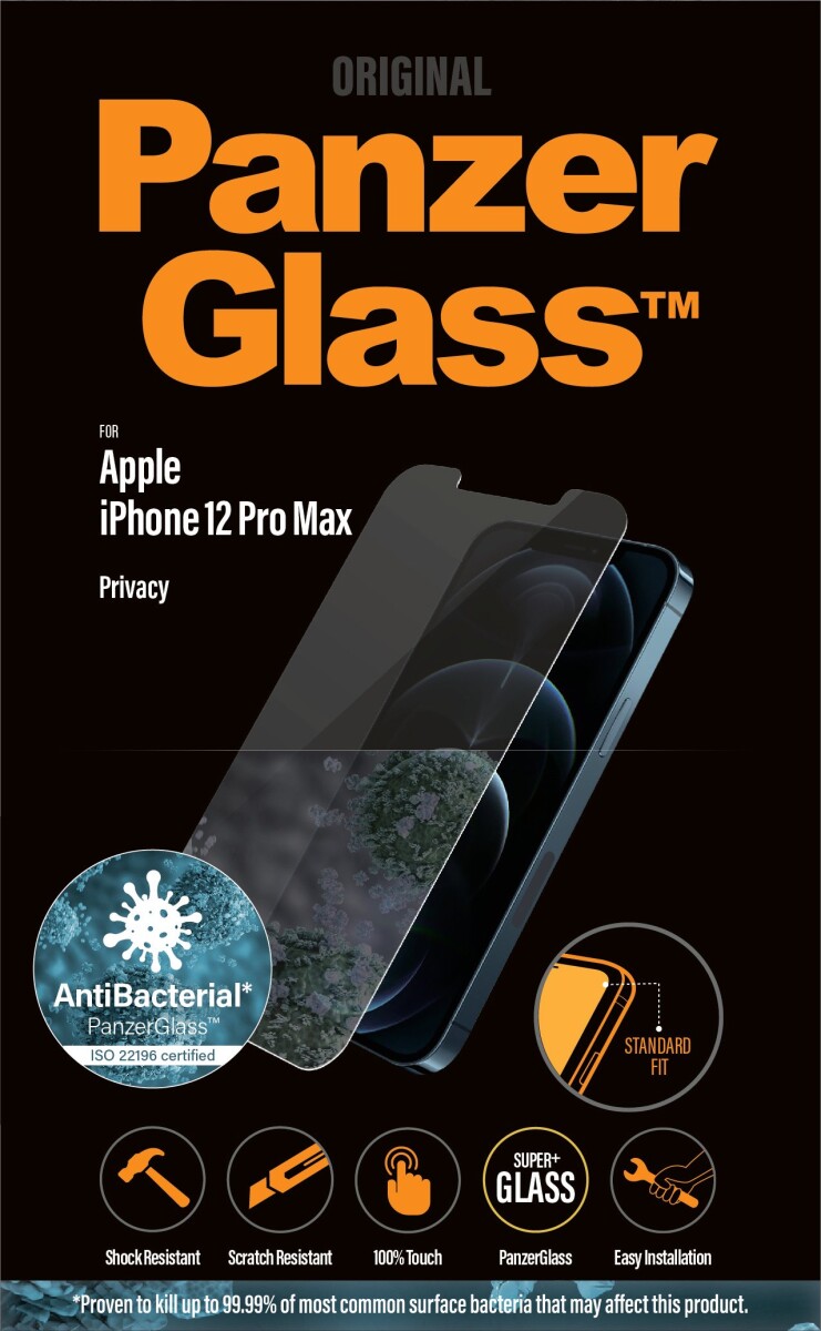 Panzerglass - iPhone 12 Pro Max - Skærmbeskyttelse