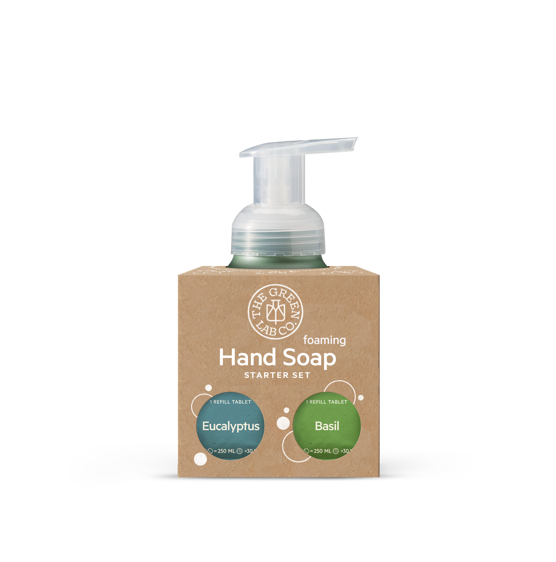 The Green Lab Co. Hand Soap Tablets Starterset Eucalyptus & Basil