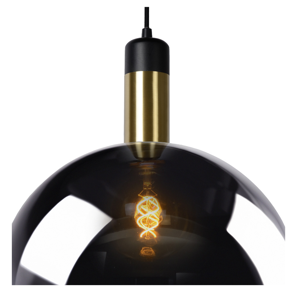 Lucide Julius hanglamp 20cm 1x E27 zwart
