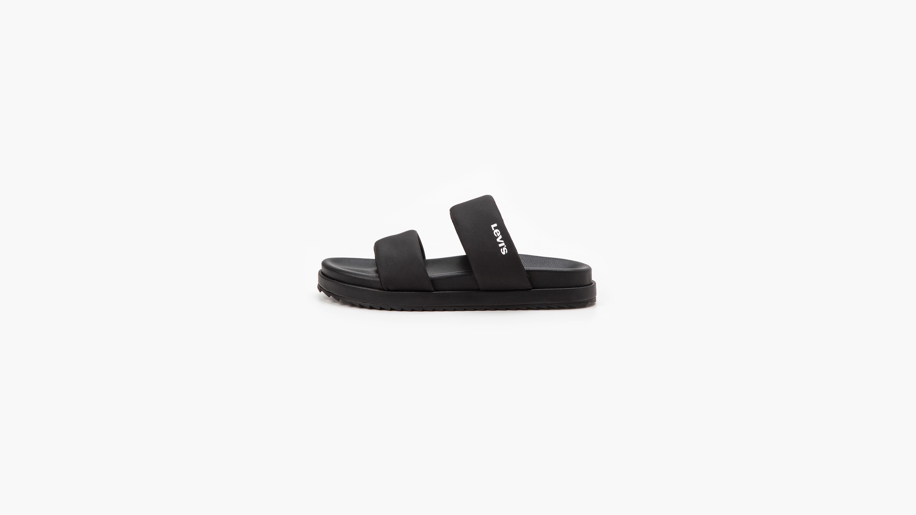 Claquettes June Bold - Full Black - Noir