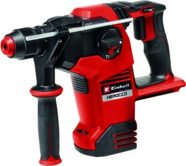 Einhell HEROCCO 36/28, SDS-plus, Sort, Rød, Børsteløs motor, 3,2 J, 28 Nm, Batteri - SOLO