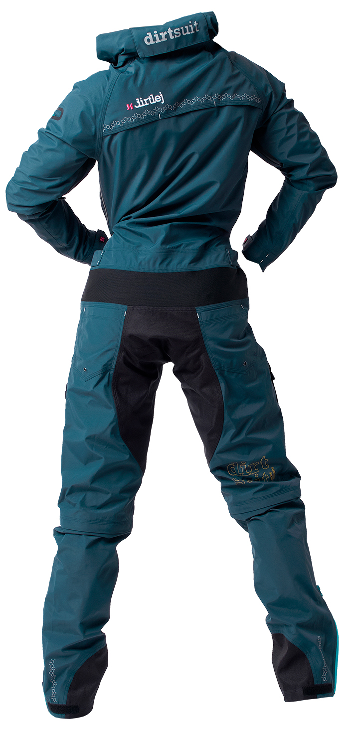 Dirtlej Dirtsuit Core Edition heldragt med lange ben til kvinder Turkis
