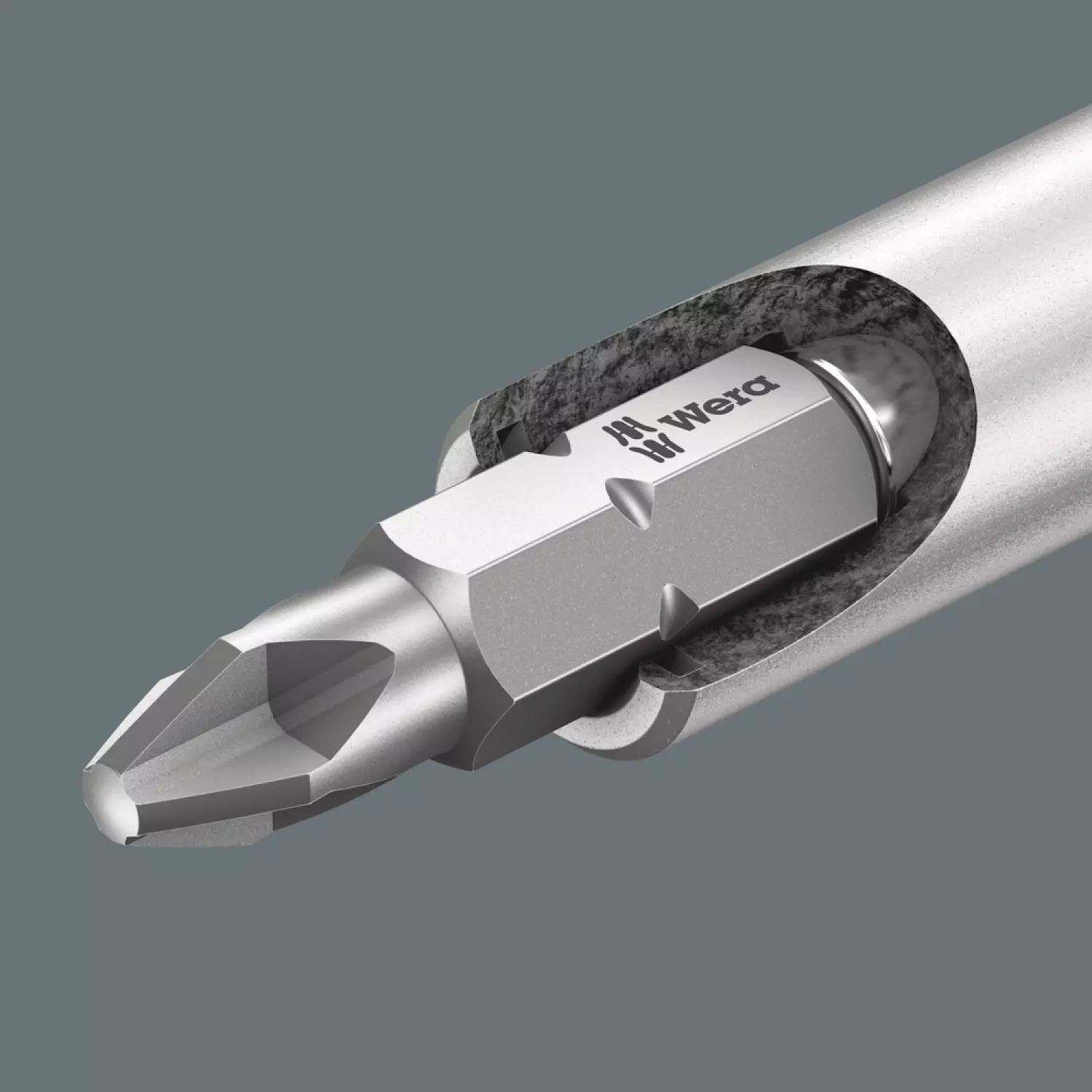 Wera 05134480001 893/4/1 K Universele Bithouder - 1/4