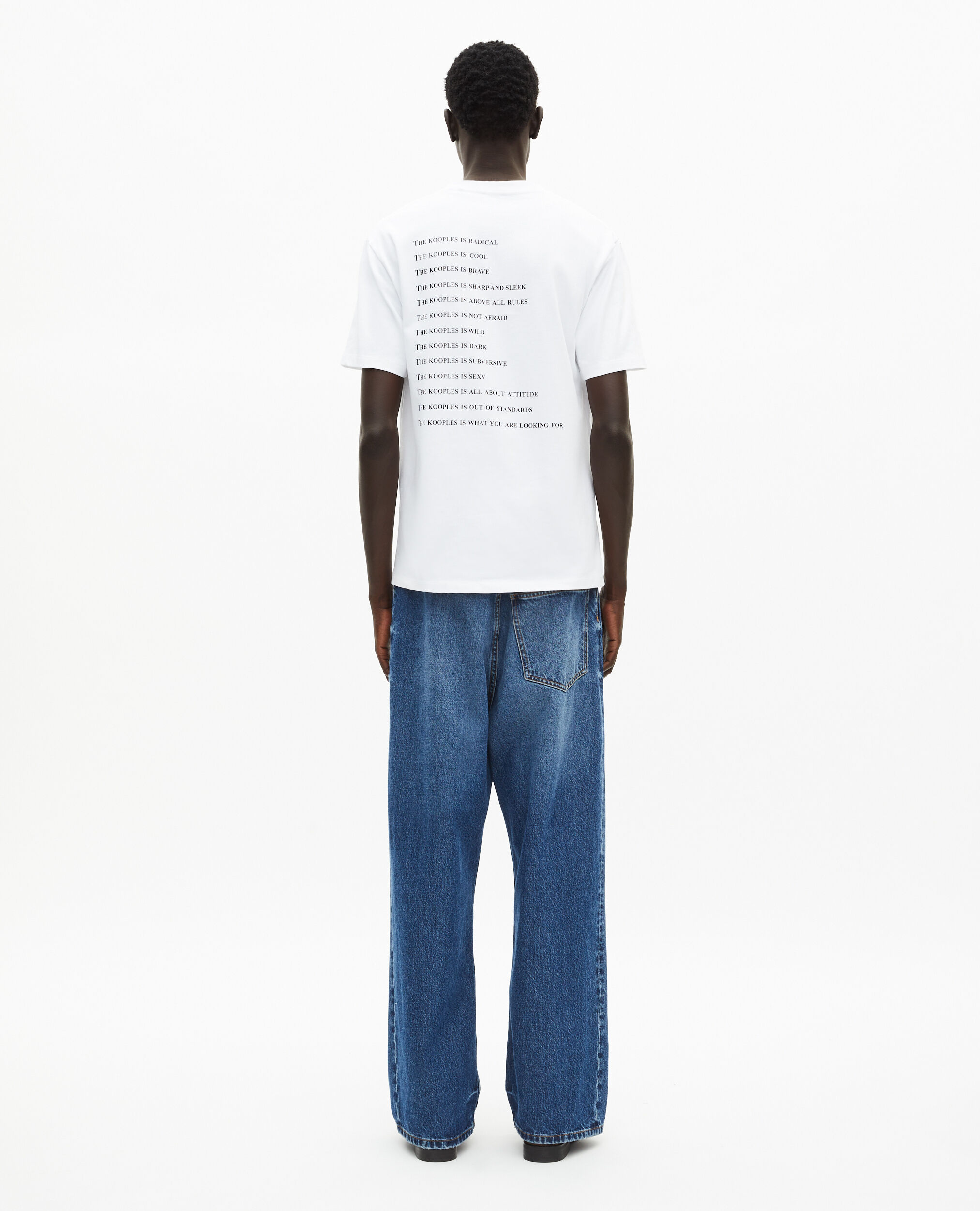 T-shirt What is néon blanc