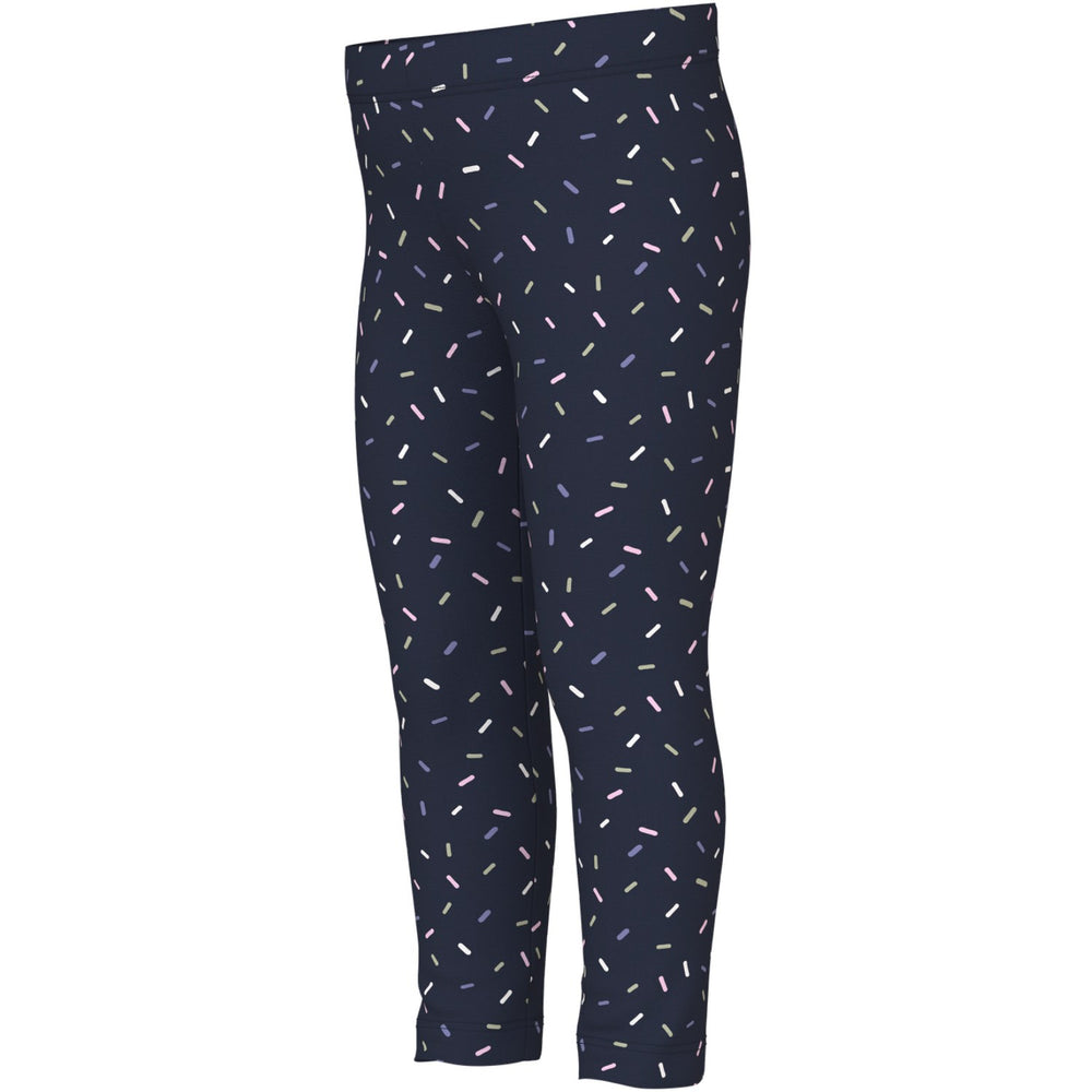 Køb Name It Navy Blazer Sprinkles Nmfvivian Aop Leggings