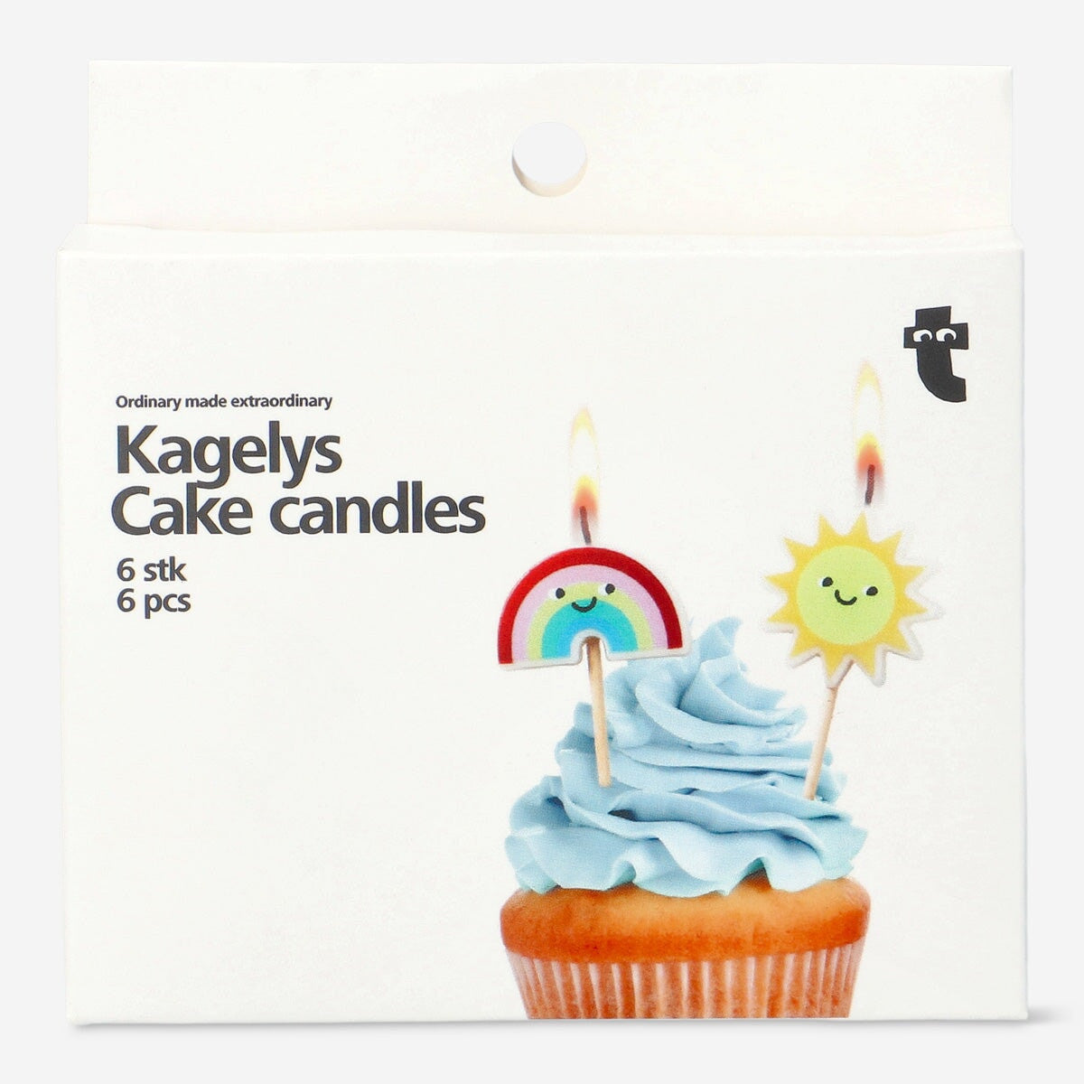 Kagelys. 6 stk