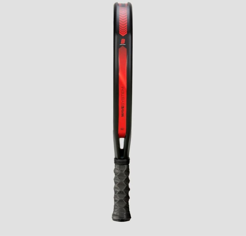 Bullpadel Xplo 25 padelracket zwart