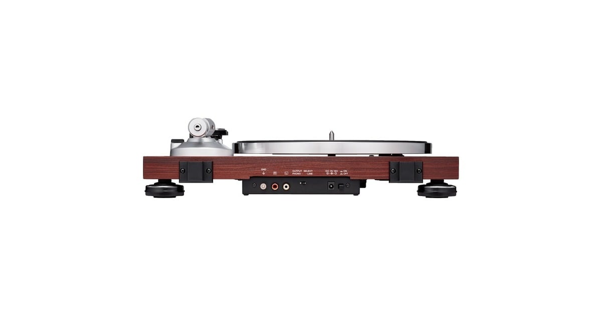 Audio-TechnicaAT-LPW50BTRW Platenspeler  (Houtkleur, Bluetooth)