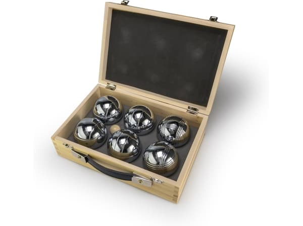 Petanque i trææske