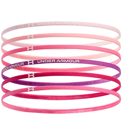 Under Armour Haarband - 6er-Pack - Prisma Pink