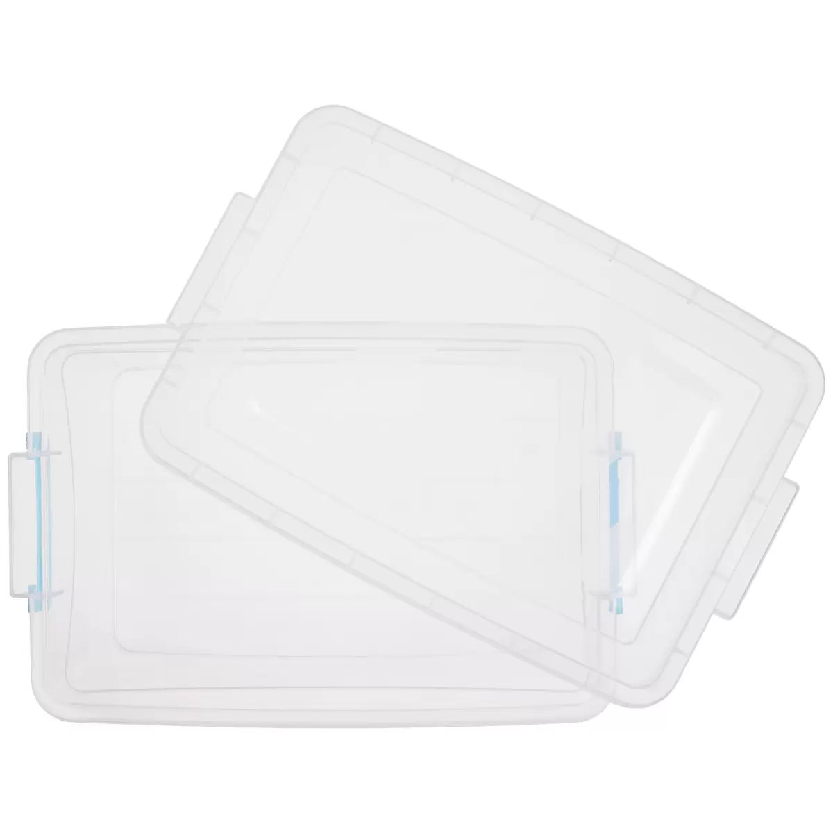 Aufbewahrungsboxen Homezone blau,transparent