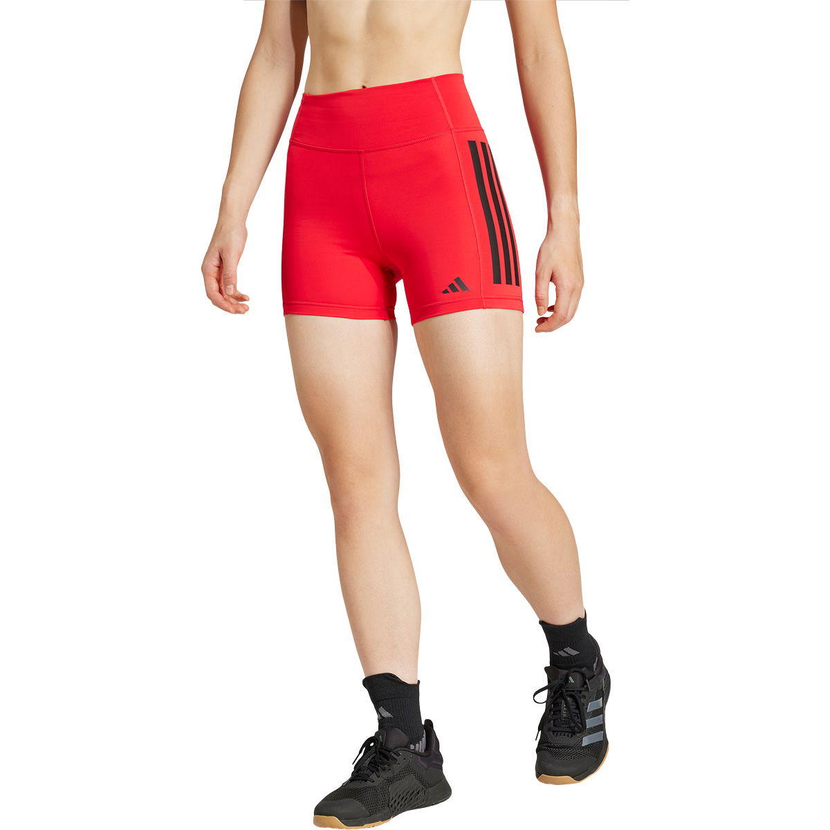 adidas Optime 3-Stripes Korte Træningstights Dame