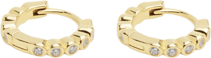 Ragbag Studio Oda Mini Hoops 18k gold plating