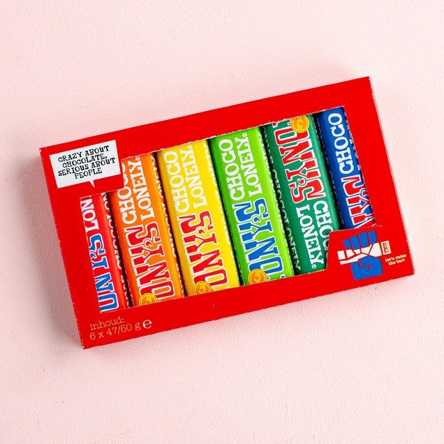 Tony’s Chocolonely | Proeverijtje | Gek op jou met eigen foto en tekst | 300g