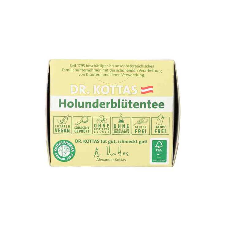 Dr. Kottas Holunderblütentee Filterbeutel, 20 St