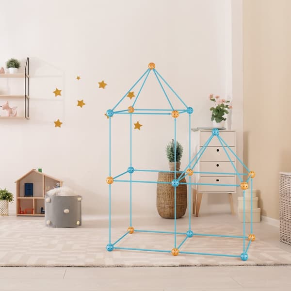 DIY byggeleke for å bygge en hule