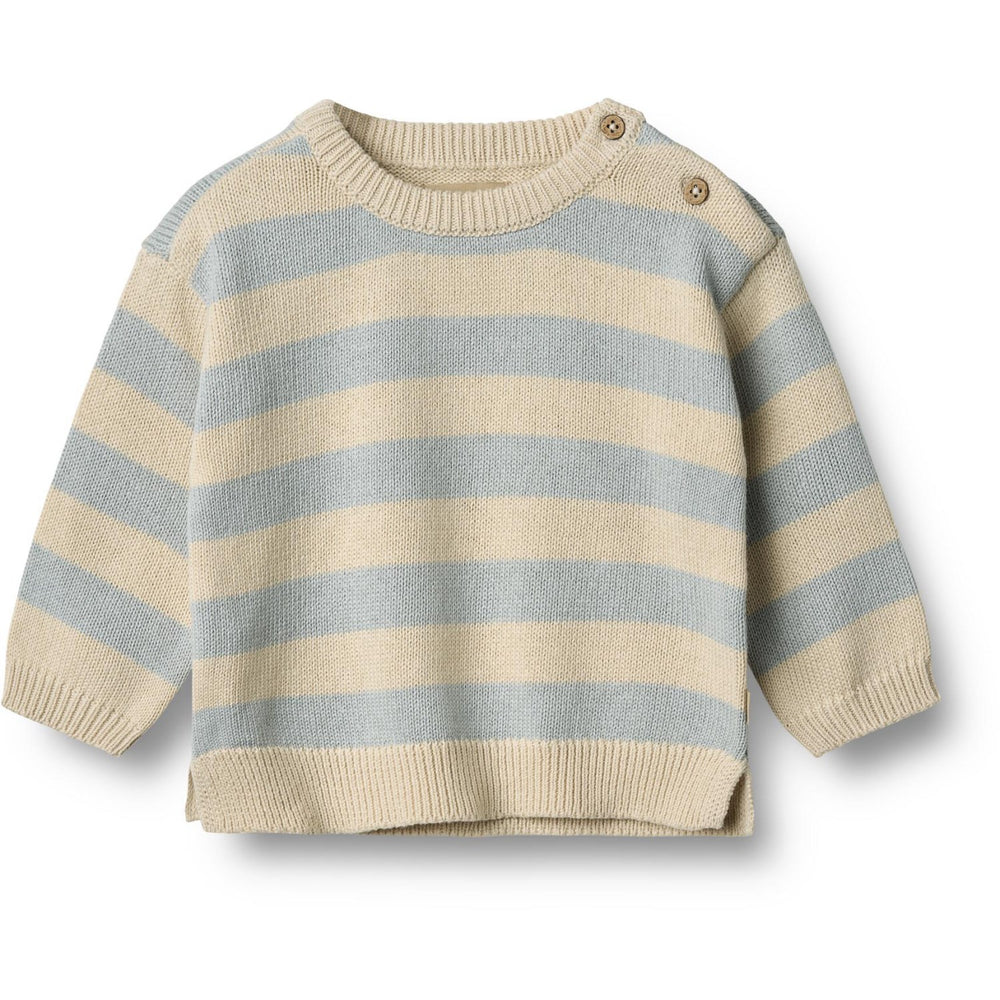 Køb Wheat Blue Stripe Strik Pullover Morgan