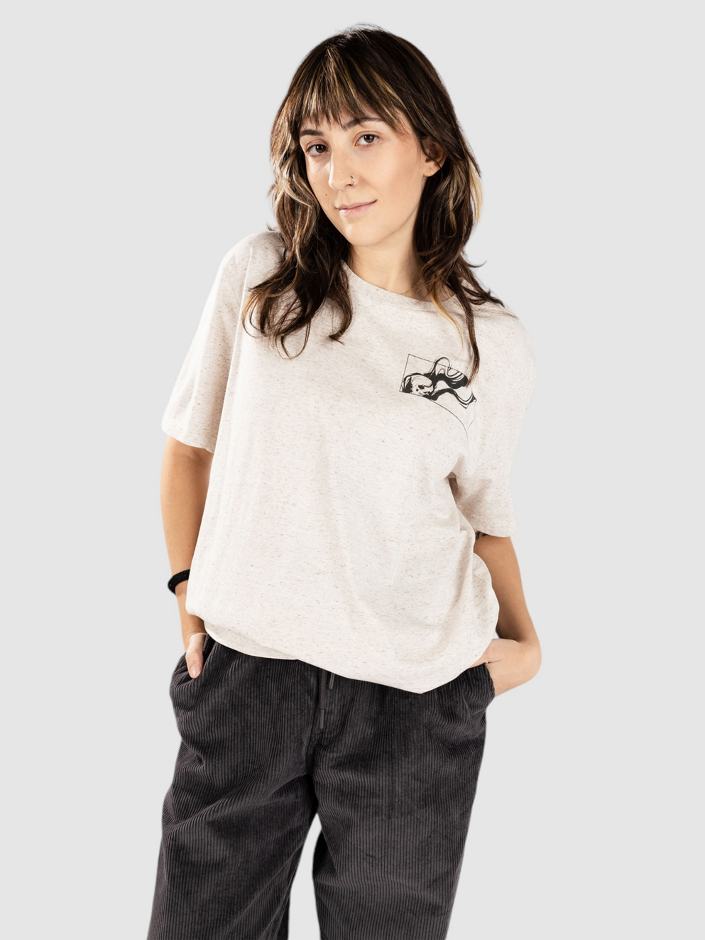 Any Means Necessary Felt So Much T-Shirt natural