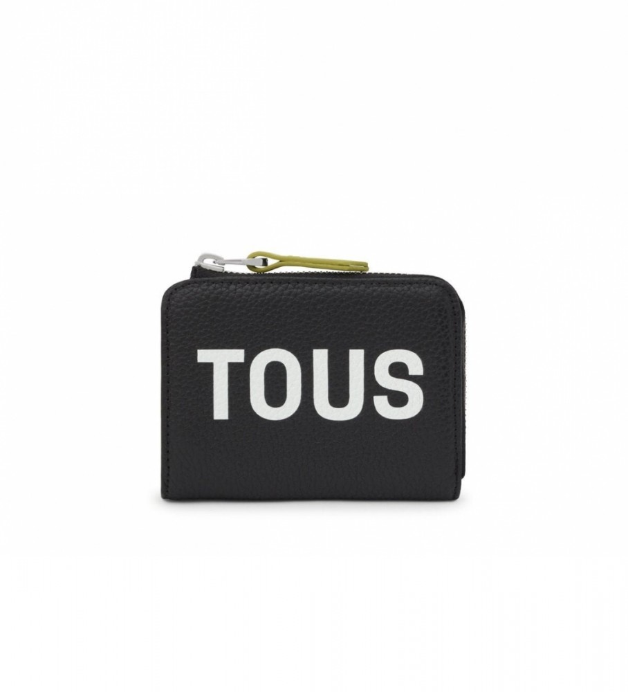 Carteira Tous S. T. Lynn Logo Preta