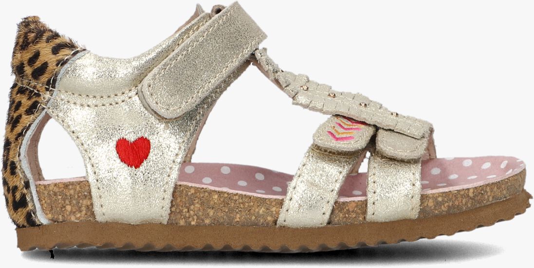 SHOESME gouden shoesme sandalen bi21s092