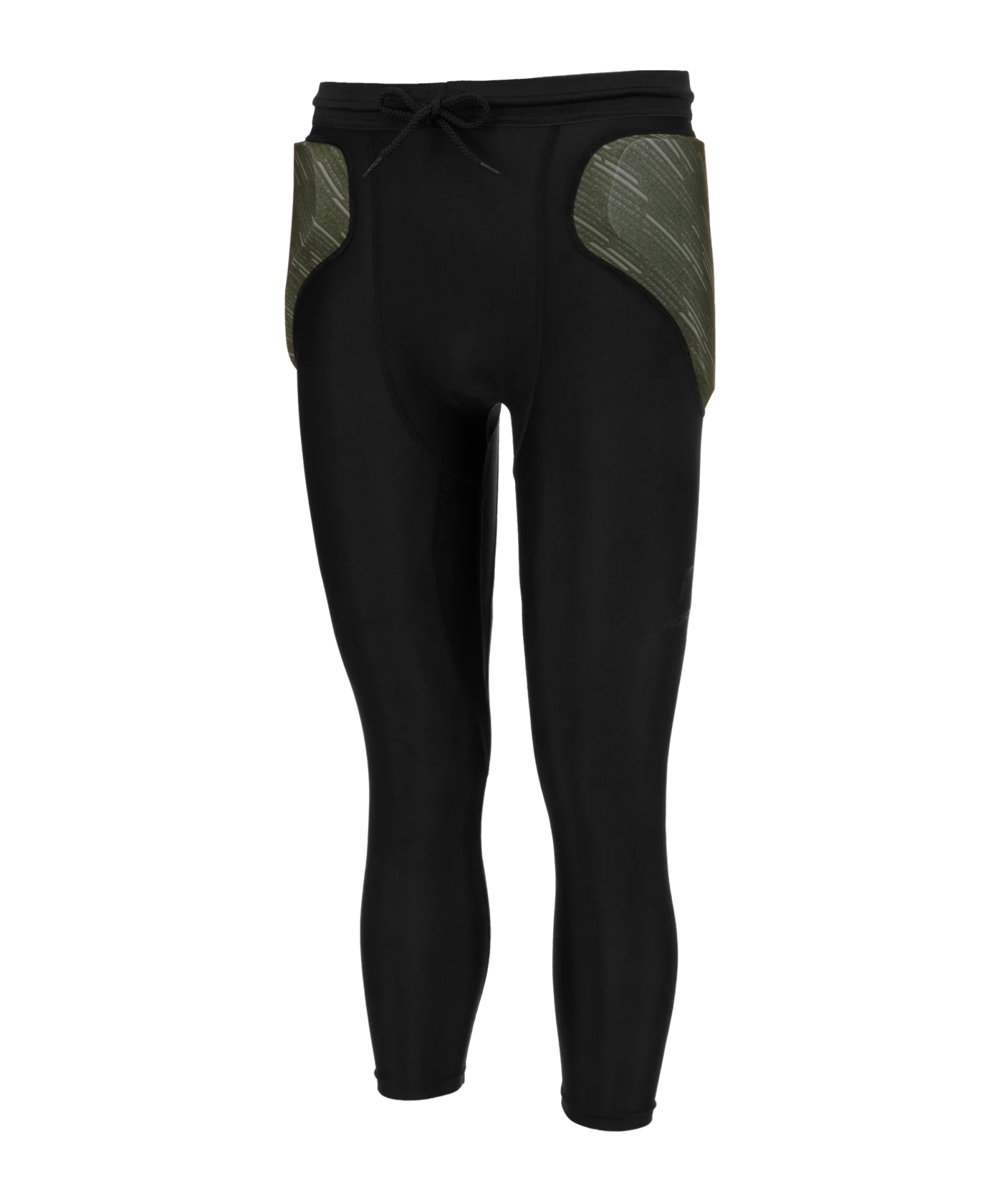 Reusch Padded Eco 3/4 Tight Schwarz Grün F7050