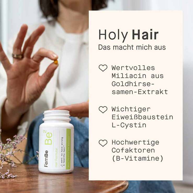 Fembe Be2 Hair Formular Weichkapseln, 180 St