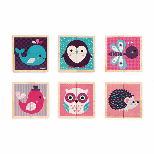 Mes premiers cubes Bébés animaux - JANOD