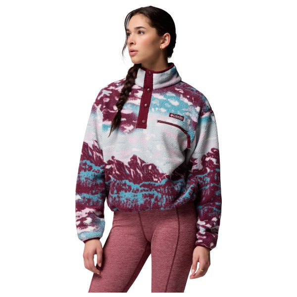 Columbia - Women's Helvetia II Printed Cropped Half Snap - Pull polaire