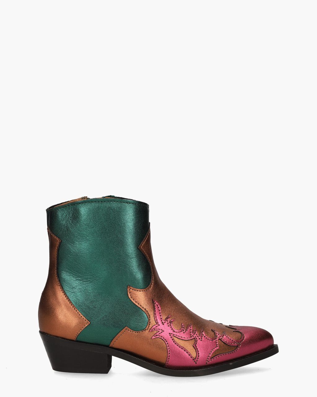 DWRS Label Monkey Multicolor Dames Enkelboots