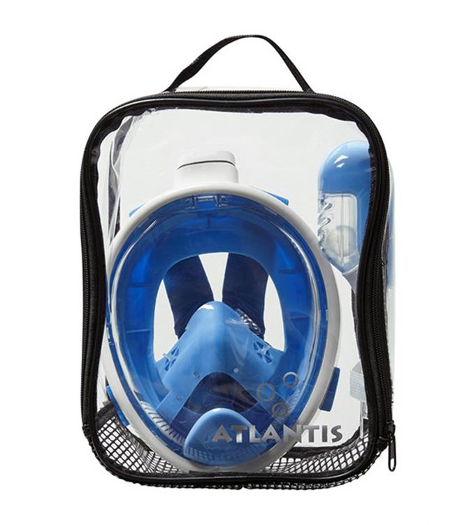 Atlantis Junior Wit Blauw Snorkelmasker