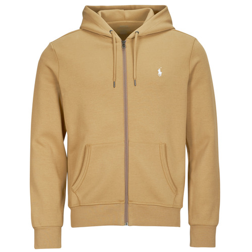 Polo Ralph Lauren - SWEATSHIRT ZIPPE EN DOUBLE KNIT TECH Camel / Desierto / Kaki