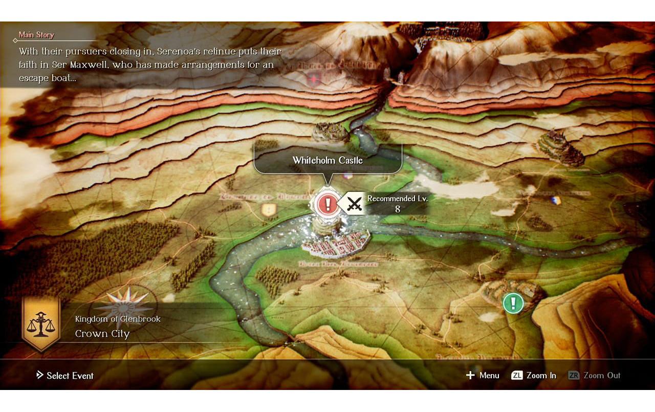 Triangle StrategyRundenbasiertes Strategiespiel für die Switch