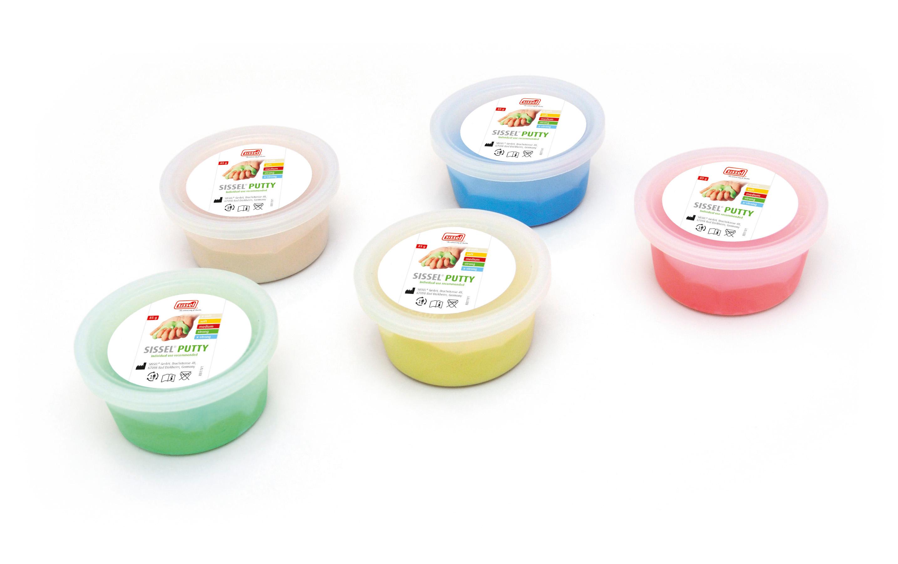 Putty soft, gelbTherapieknete für Mobilität und Feinmotorik