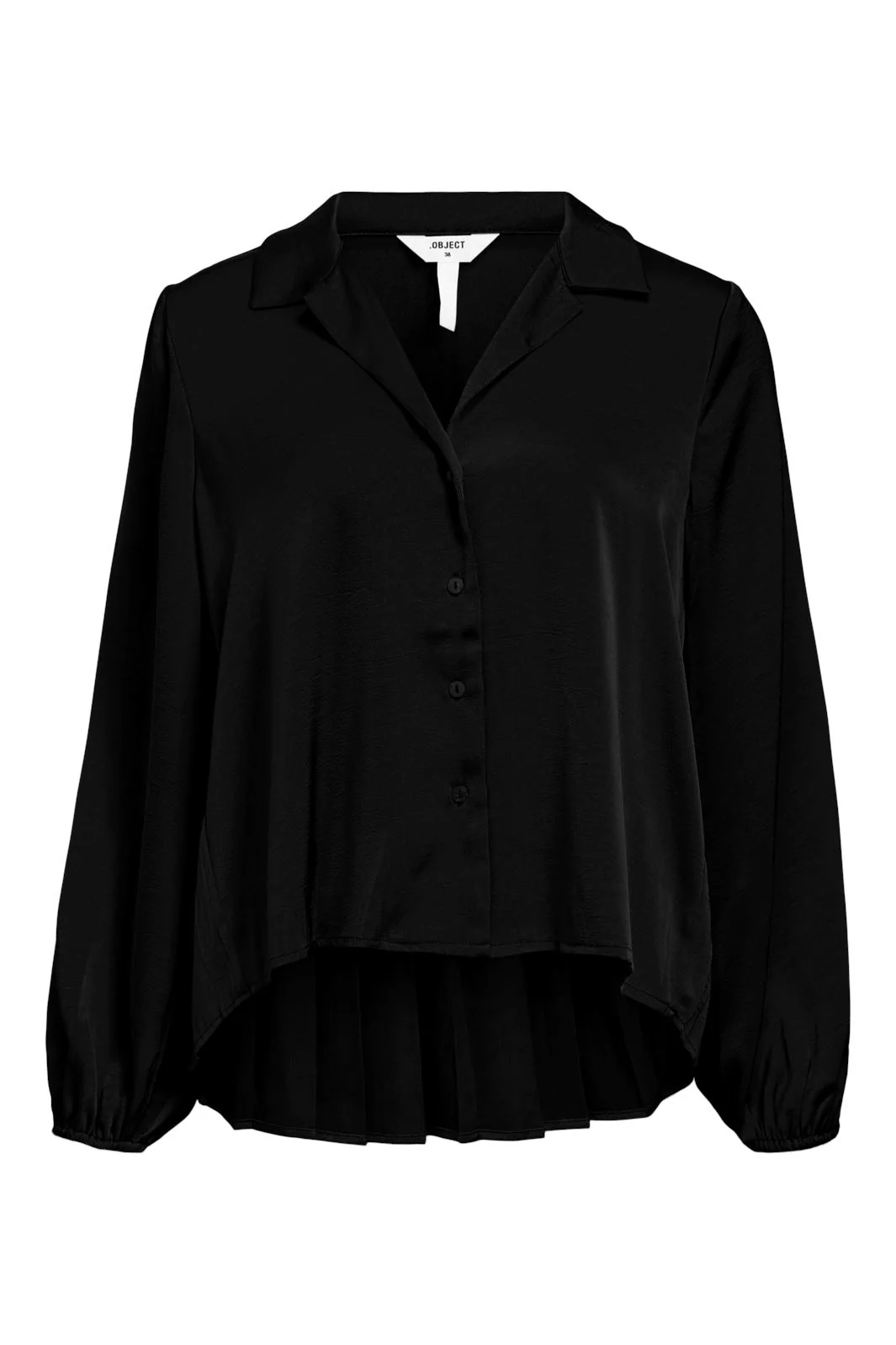 Object Objedith Ls Lo Shirt Wi 24 4763022 black