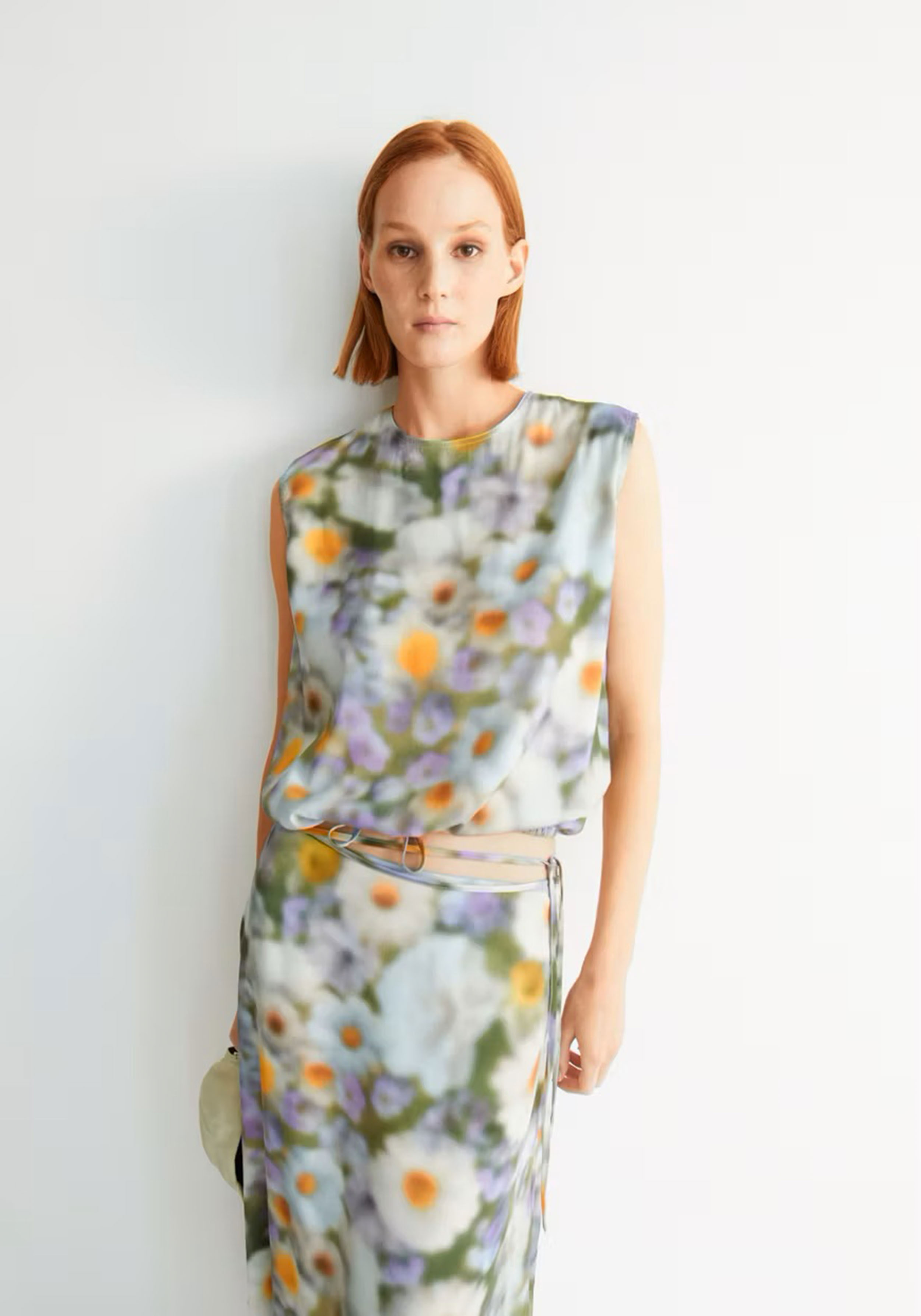 Armedangels Bluse Neraa Green Garden Seagreen