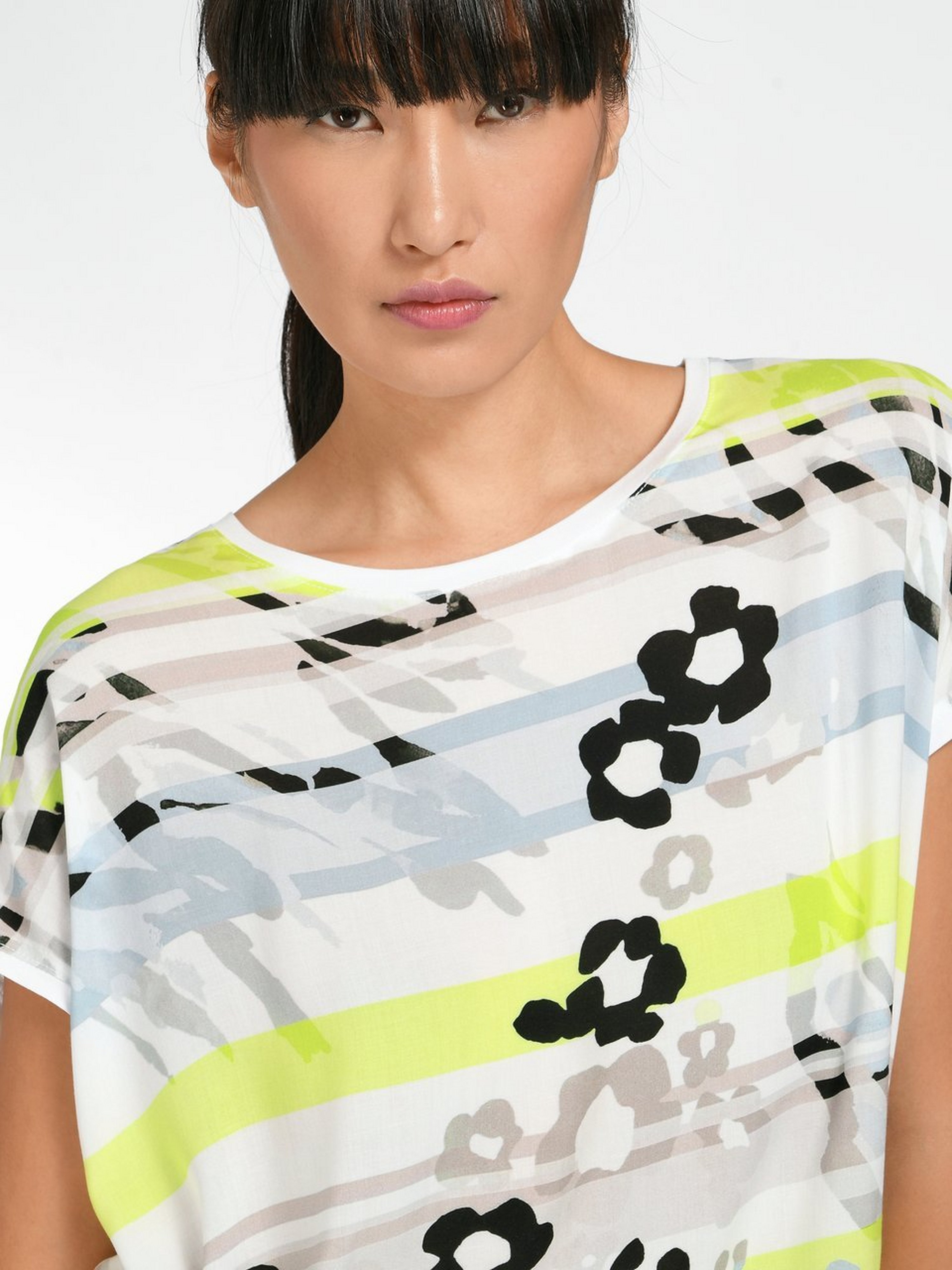 Rundhals-Shirt