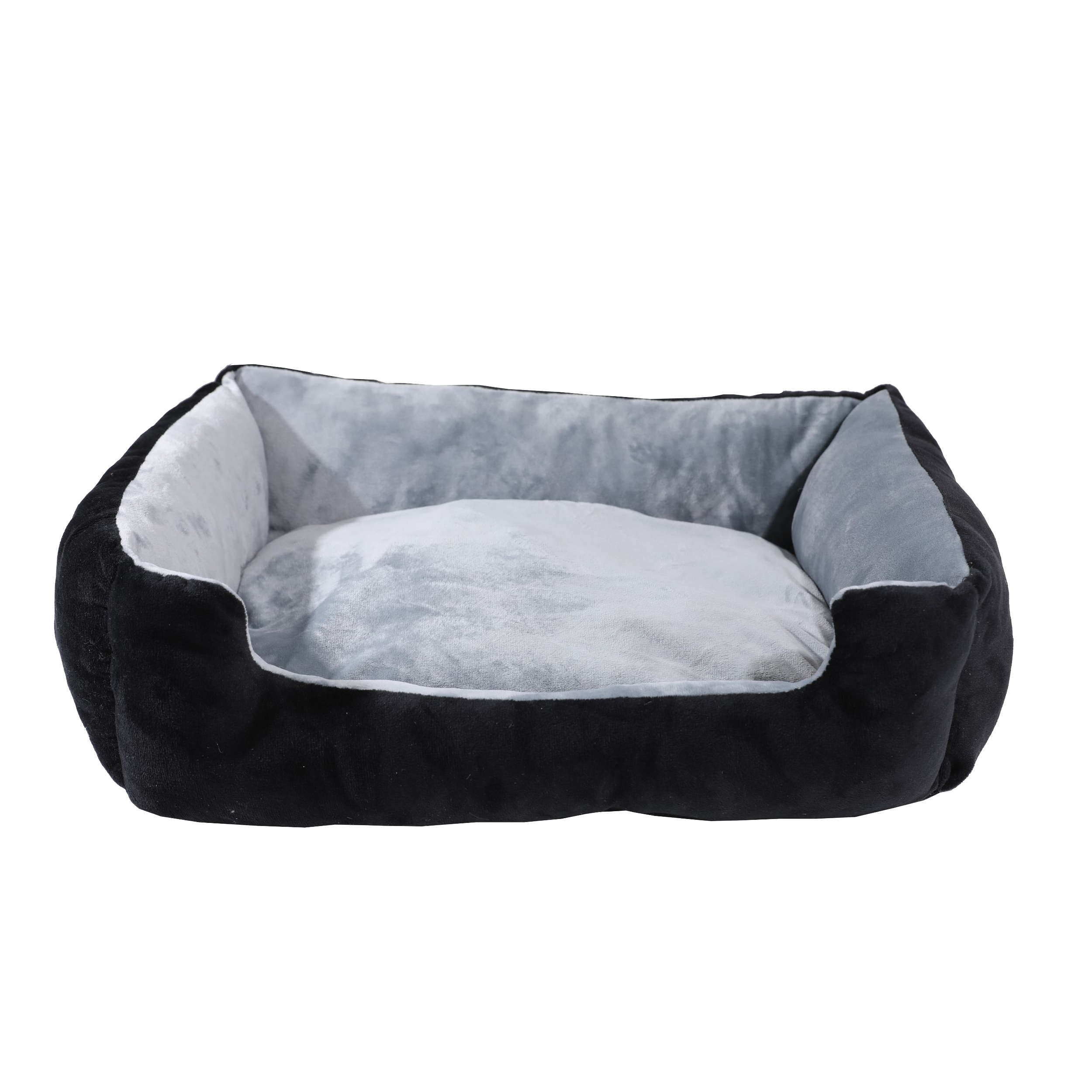 Hundebett NERO XL schwarz/grau