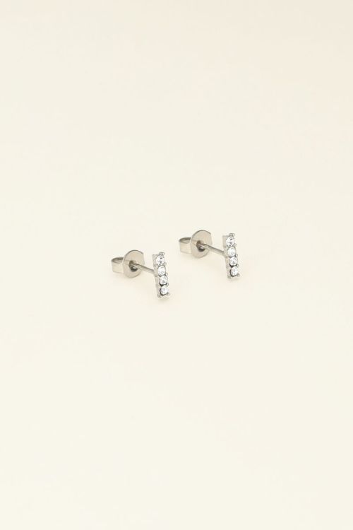 Studs met strass steentjes