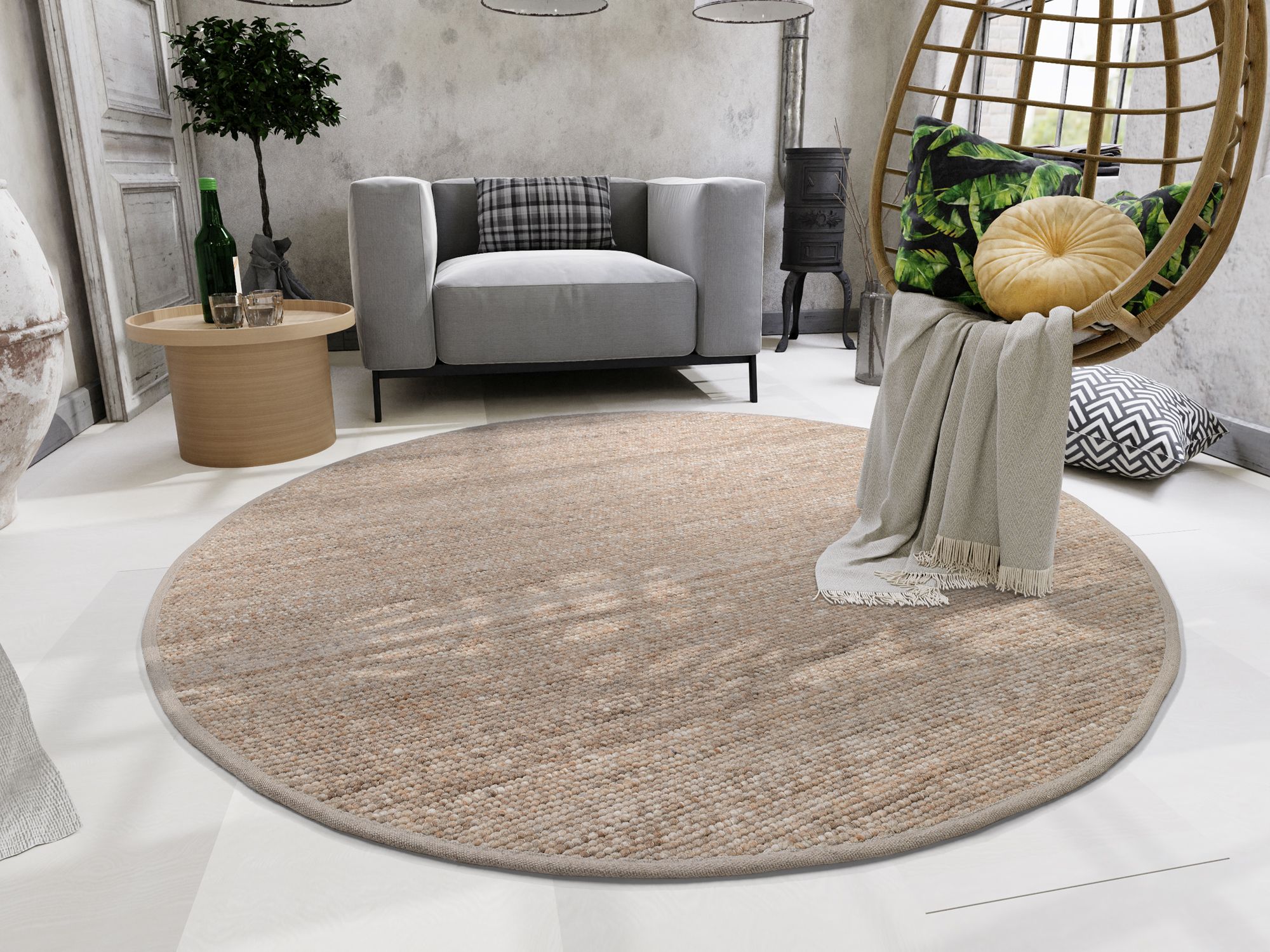 Teppich FAVORIT 150 cm rund