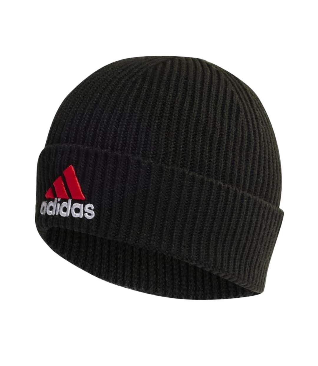 Bonnet Noir Homme Adidas Logo