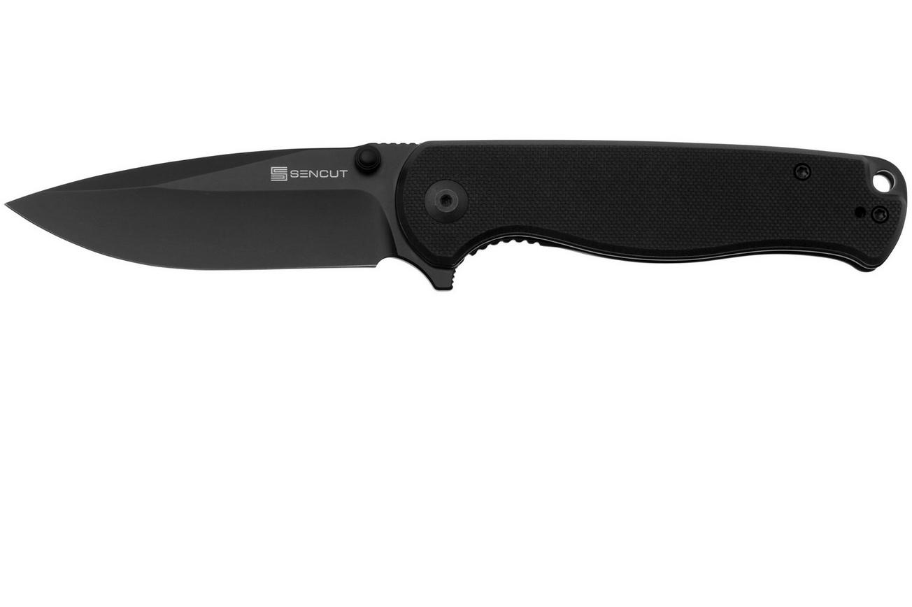 SENCUT Errant S23054B-1 Black G10, zakmes