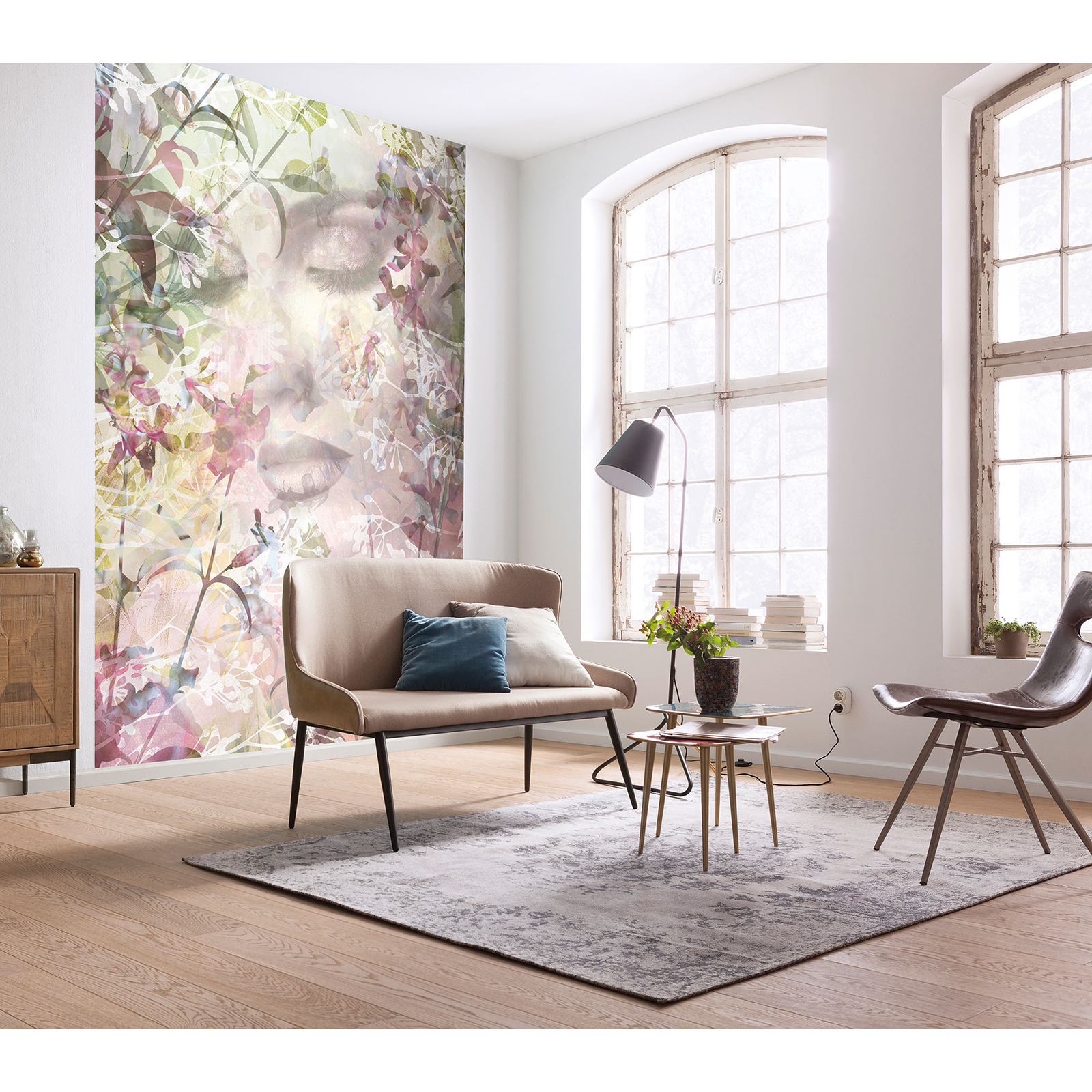 Vlies-Fototapete SENSE - bunt - 200x260 cm