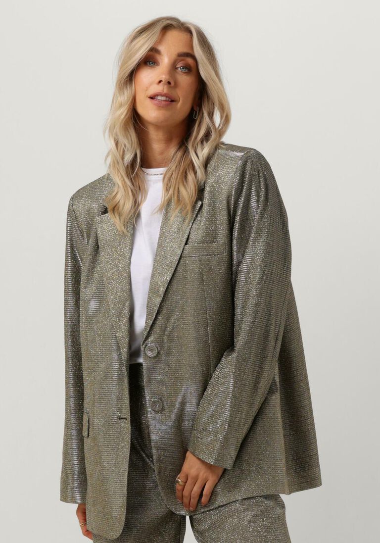 Y.A.S. gouden y.a.s. blazer yasstyles ls oversize blazer