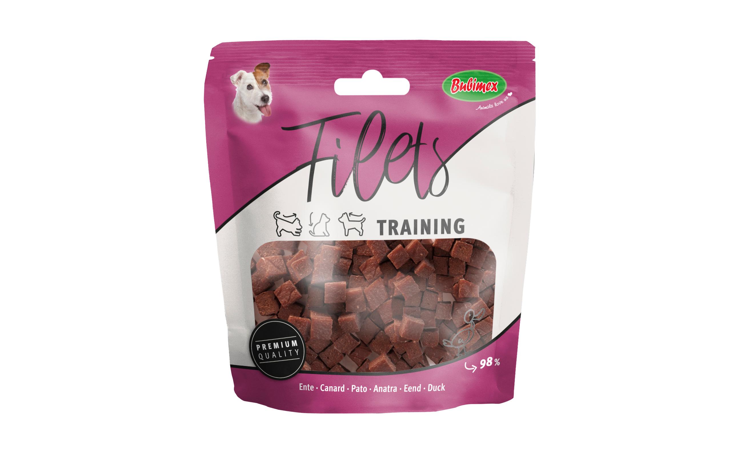 Leckerli Filets Training Ente, 50 gSnack für Hunde