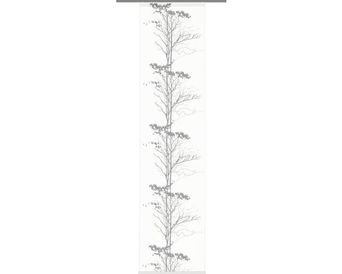 Schuifgordijn Asbach grijs 60x245 cm