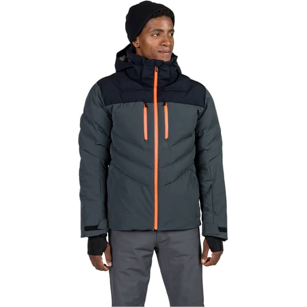 Veste de ski ROSSIGNOL BLACKSIDE PUFFY JKT ONYX GREY